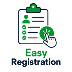 WhatsApp for Easy Registration